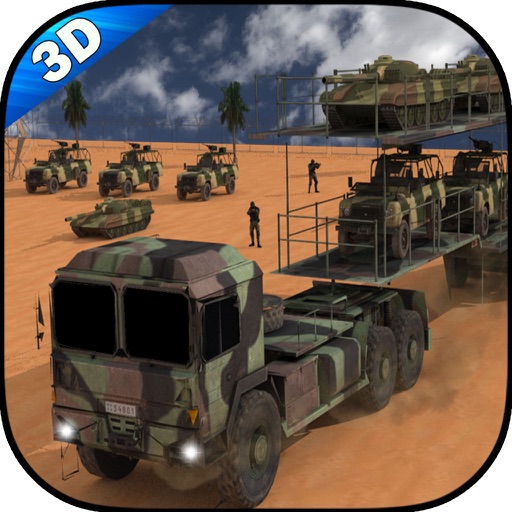 Army Cargo Transport Truck 2016 Icon