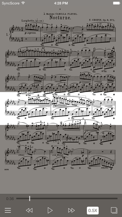 How to cancel & delete Chopin Nocturnes - SyncScore from iphone & ipad 2