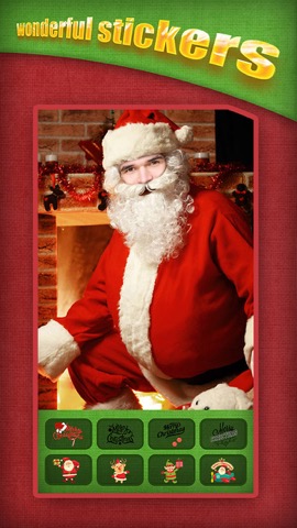 Christmas Face Photo Booth - Make your funny xmas pics with Santa Claus and Elf framesのおすすめ画像4