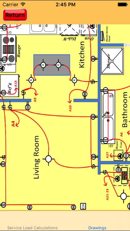 Electrical Load Calculator & Electrical Plan Example