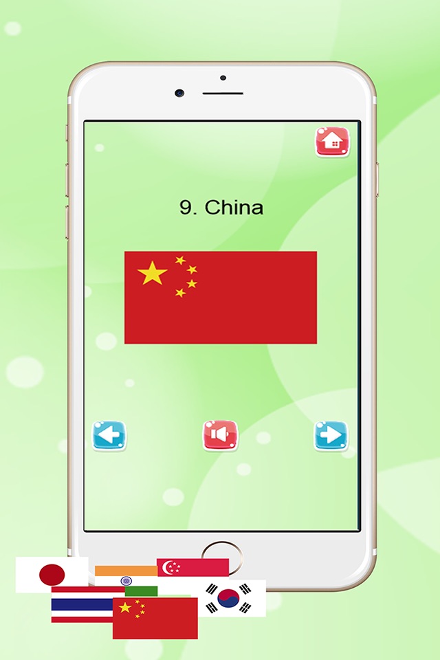 Country Flags In Asia Of The World And Quiz Games screenshot 2