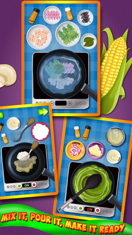 Soup Maker : free Girls Kids fun Cooking game for pizza,burger & sandwich lovers