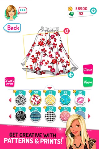 High School Fashion Stylist – Dressup game for Girls screenshot 2