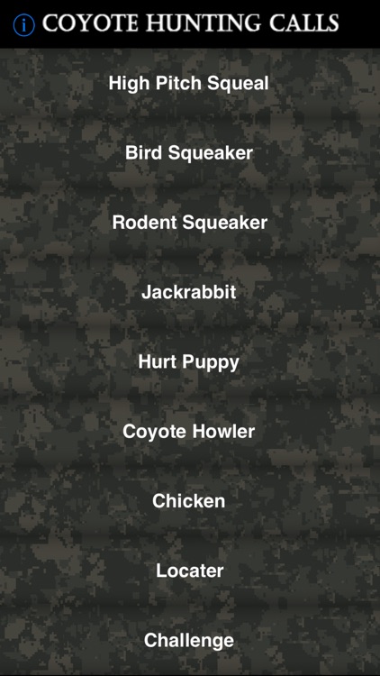 Coyote Hunting Calls