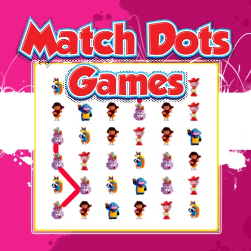 Match Dots Puzzle Game Toys Dora Friends Edition