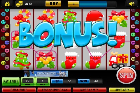 Winter Snowfall Casino - Free Slots Las Vegas Video & Best Giveaways screenshot 4