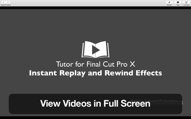 Tutor for Final Cut Pro(圖5)-速報App