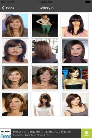 Medium Length Hairstyles screenshot 2