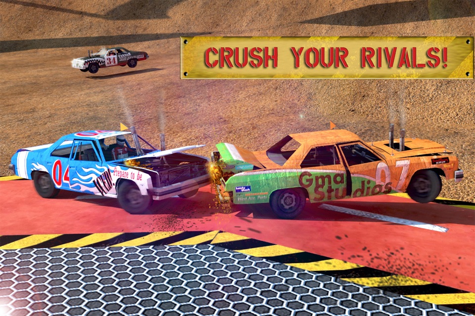 Mad Car Crash Racing Demolition Derby screenshot 4