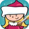 Christmas Coloring Page Book : Santa Claus Xmas for Kids