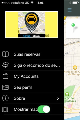 Taxis Lisboa screenshot 2