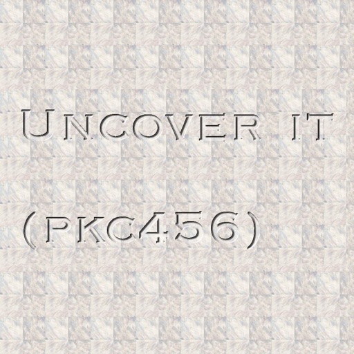 Uncover it iOS App