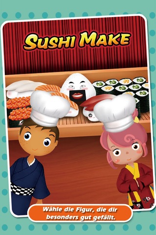 sushi maker Preschool kids games free screenshot 3