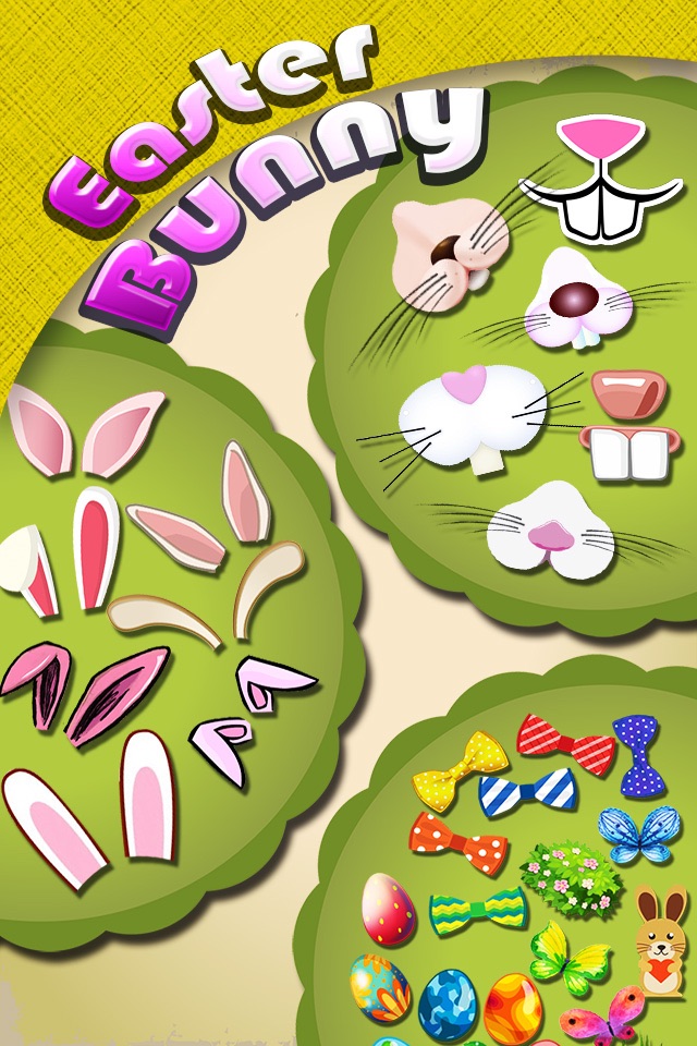 Easter Bunny Yourself - Holiday Photo Sticker Blender with Cute Bunnies & Eggs screenshot 3