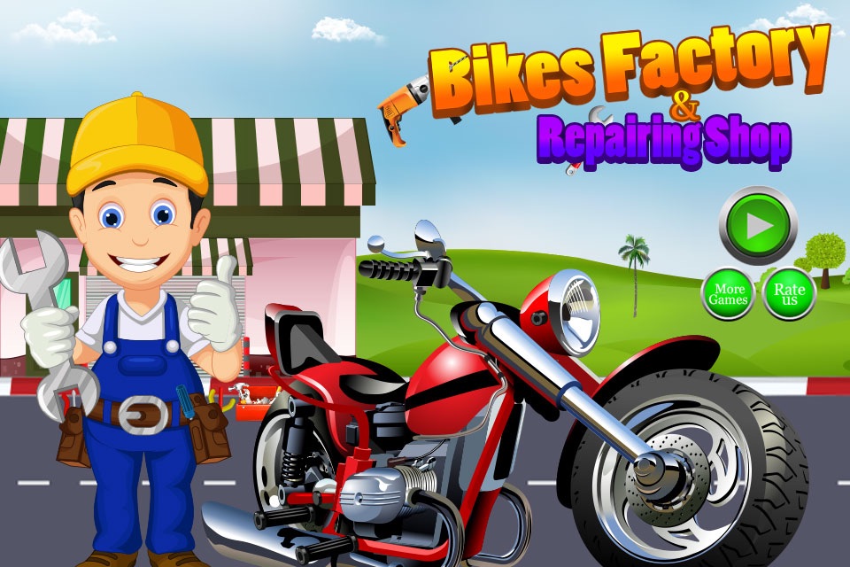 Bikes Factory & Repairing Shop Simulator screenshot 4