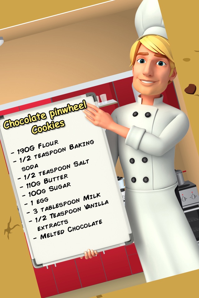 Creative Cookie Maker Chef - Make, bake & decorate different shapes of cookies in this kitchen cooking and baking game screenshot 2