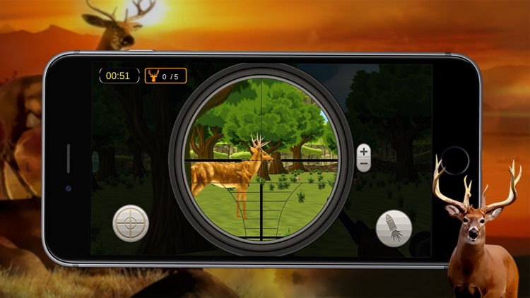 Exotic Deer Hunting 3D - Hunt the Stags in Beautiful Forest to become The Best Hunter of Season screenshot-3