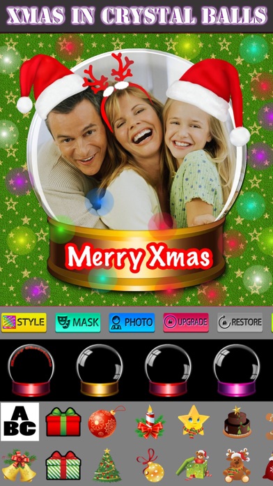 Christmas Photo Frames and Crystal Ballsのおすすめ画像2