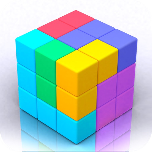 100/100 Cool Color Blocks Grid Matrix Crush Saga icon