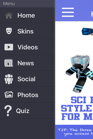 Sci Fi Wars Style 3D Skins For Minecraft PE screenshot 3