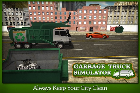 Garbage Truck Simulator 2016 screenshot 4