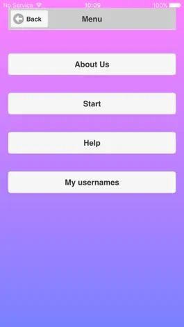 Game screenshot My Username Generator apk