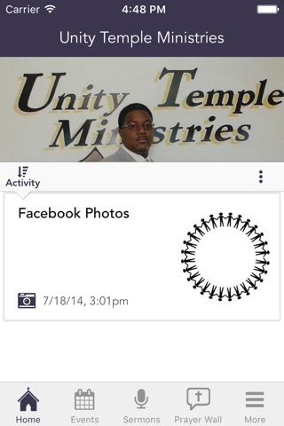 Unity Temple Ministries screenshot 2