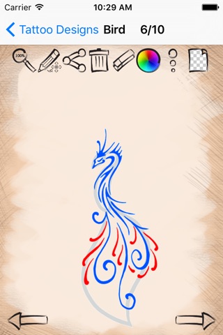 Let's Draw Tattoo Art Collection screenshot 3