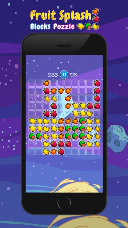 Fruit Splash Blocks Puzzle screenshot-3