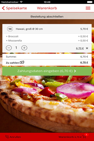 Express Pizza screenshot 2