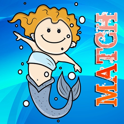 Free Fun Matching Cards Game Mermaid iOS App