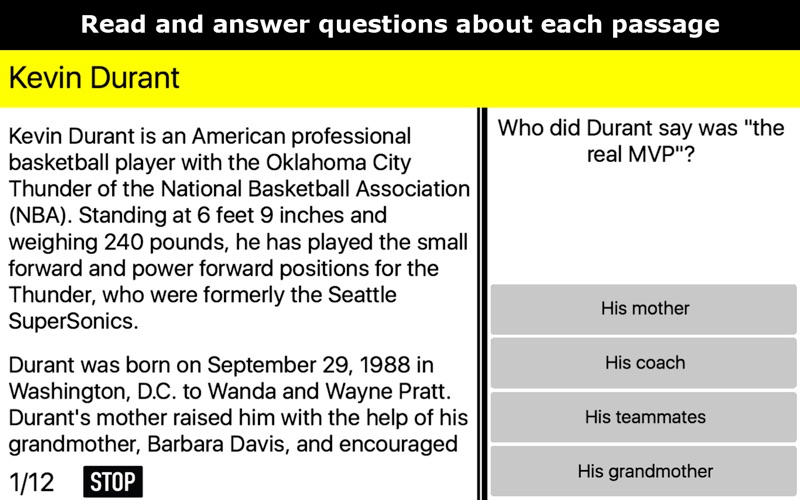 Sports Non-Fiction Reading Comprehension thumbnail 1