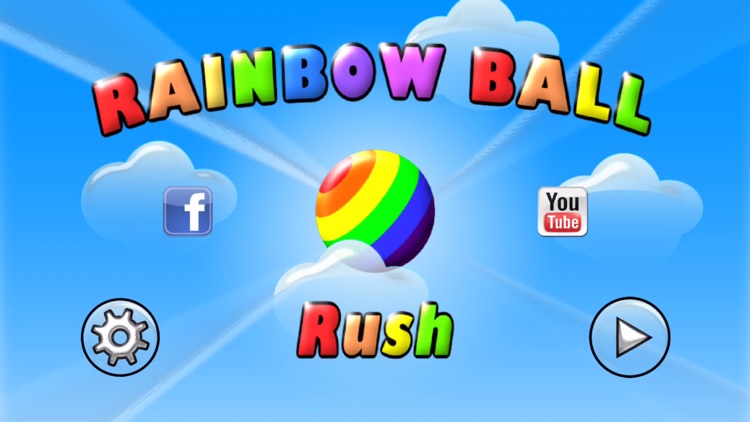 Rainbow Ball Rush screenshot-0