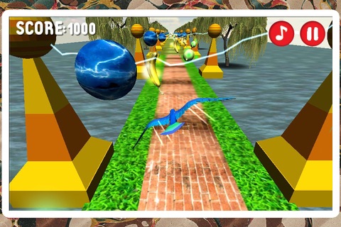 Bird Fly Temple 3D: Parkour on beach screenshot 3