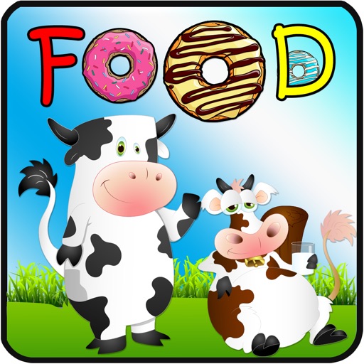 Learn English : Vocabulary - basic : free learning Education games for kids : foods :