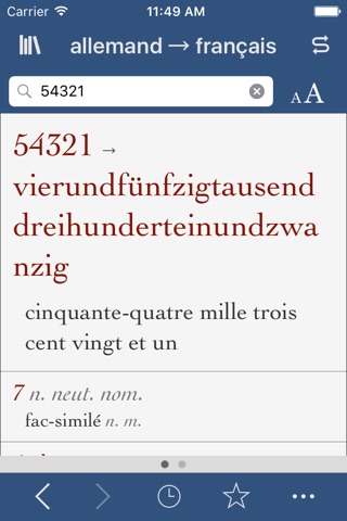 Ultralingua French-German screenshot 3