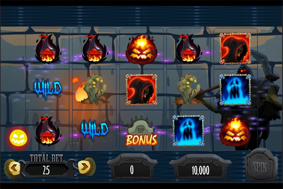 Slot Machine Halloween Casino screenshot 3