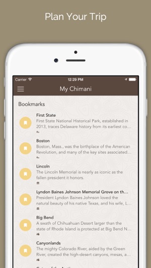 Chimani - National Park Guides(圖3)-速報App