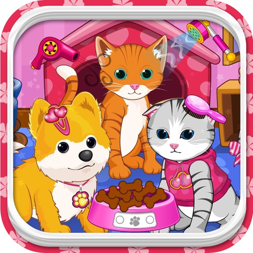 Cats and Dogs Grooming Salon iOS App