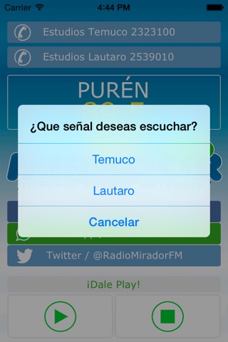Radio Mirador screenshot 3