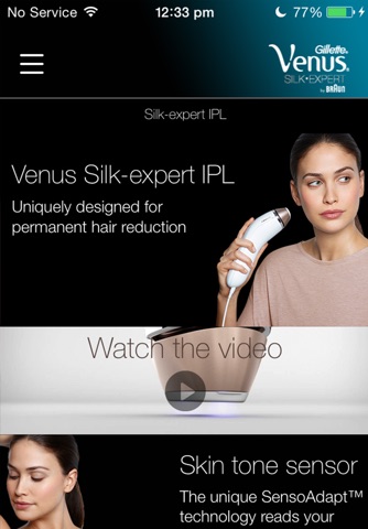 VENUS SILK-EXPERT IPL MOBILE APPLICATION screenshot 4