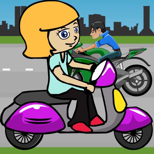 Scooter Racer Girl iOS App