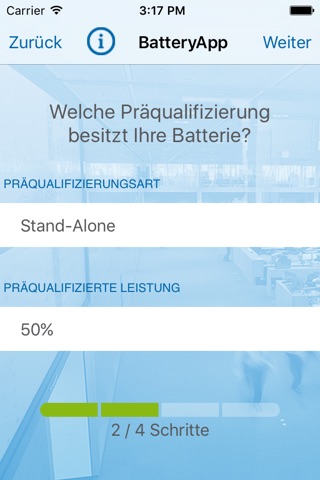 RWE BatteryApp screenshot 2