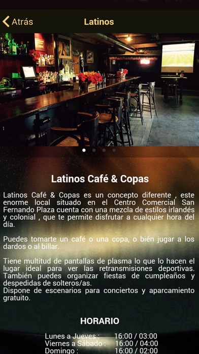 How to cancel & delete Latinos Café & Copas from iphone & ipad 3