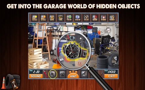 Vintage Garage Hidden Objects screenshot 2