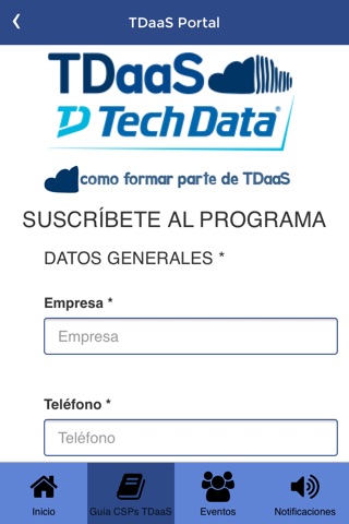 TD: Programa Soluciones Cloud screenshot 2