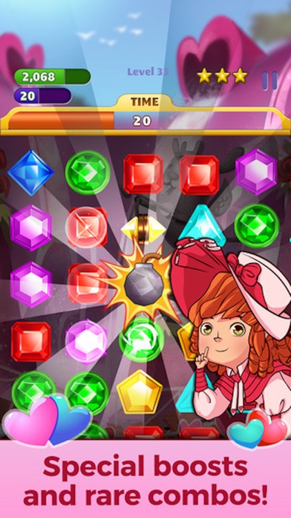 Jewel Smash Mania - 3 match puzzle crush game