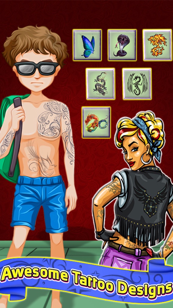 【图】Pop Face Popular Tattoo Designer(截图2)