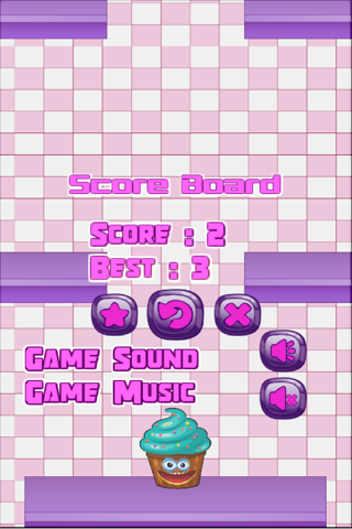 Jumping Cupcake Game screenshot 2