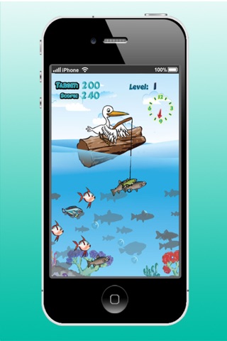 Bird Fishing : The fishing game in the deep sea screenshot 2